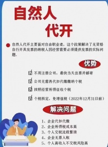 整体税率超低之自然人代理河南地方税局直出