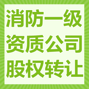 湖北十堰消防一级资质公司股权转让出售