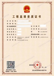 工程监理 甲级资质