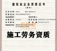 湖北劳务资质公司转让_武汉劳务资质公司转让