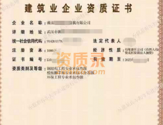 武汉环保工程专业承包三级资质公司转让