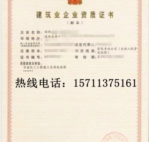海南石油化工二级资质公司转让出售