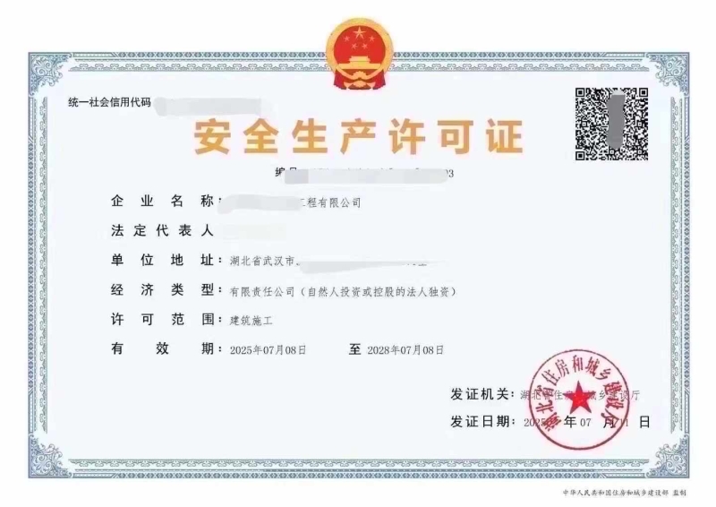 转让湖北武汉承(装修试)电力许可证转让出售 转让湖北武汉承(装修试)电力许可证转让出售